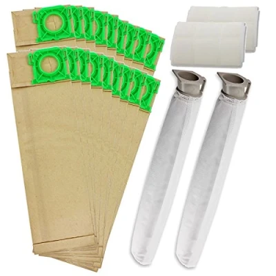 Image of Spares2go Vacuum Cleaner Service Kit Compatible With Sebo x Series Cleaners (Includes 20 Bags, 4 Filters)