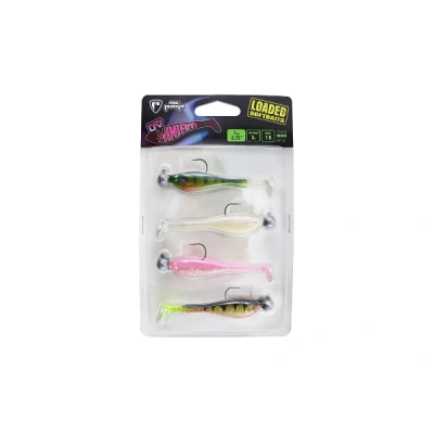 Image of Fox Rage UV Mini Fry Loaded 7cm 5g 1/0 Mixed Softbaits NMC026