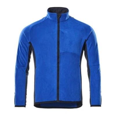 Image of Mascot 16003 302 11010 Hannover Unique Extended Back Fleece Jacket, Size S, Royal/Dark Navy