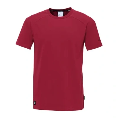 Image of uhlsport ID T Shirt Fitness for Children and Adults Football Breathable Comfortable, Bordeaux, XL