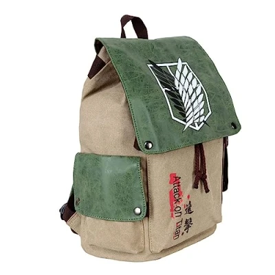 Image of MIMOSQ Attack AOT On Titan Cosplay Backpack Official License