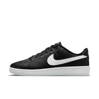 Image of NIKE Men&#039;s Court Royale 2 Better Essential Trainers, Black White, 6.5 UK