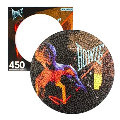 Image of NMR Distribution ALBM 005 David Bowie Let&#039;s Dance 450 pc Picture Disc Puzzle, Multi Colored