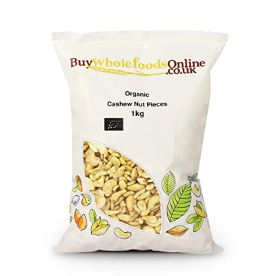 Image of Organic Cashew Nut Pieces 1kg (BWFO)
