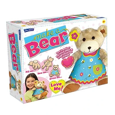 Image of John Adams Make a Bear: make, sew and dress your own cuddly bear! Arts &amp; Crafts Ages 8+
