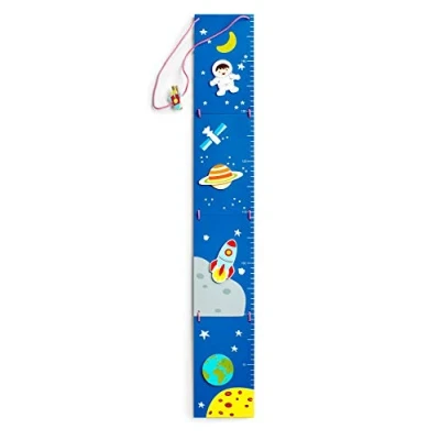 Image of Mousehouse Gifts Height Growth Chart for Kids Baby Nursery or Bedroom (Space Rocket)