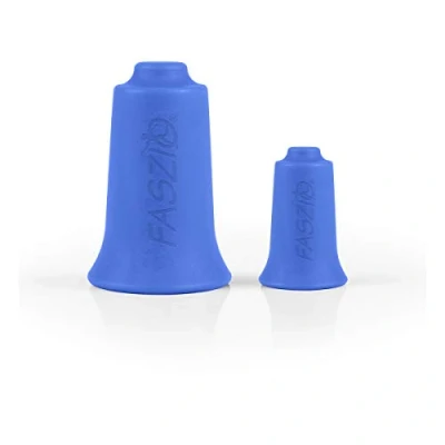 Image of BellaBambi FASZIO Cupping Set, Cup Allround 34 mm + Local 20 ACTIVE (Blue)
