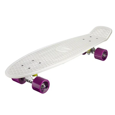 Image of Ridge Skateboards Complete Big Brother Nickel Cruiser Skateboard, 27 Inch, Glow in the Dark
