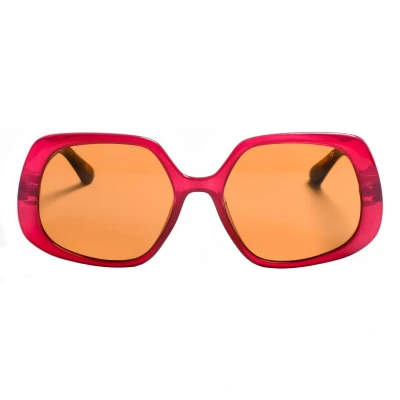 Image of Sunglasses Guess Gu7862 col. 74e Woman GÃ©omÃ©trique Pink