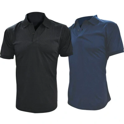 Image of Sitesafe 65/35 XL Black Polo Shirt