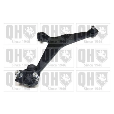 Image of 352079, 95658979 Suspension Arm QUINTON HAZELL QSA1375S with rubber mount, ball joint Control 16mm PEUGEOT: 106 II Hatchback, I Hatchback