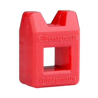 Image of Magnetizer &amp; Demagnetizing Tool for Screwdrivers Tips Magnetization Screws Bolts Magnetising
