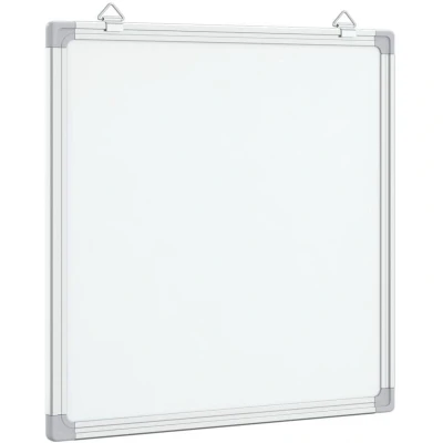 Image of vidaXL Magnetic Whiteboard 60x60x1.7 cm Aluminium