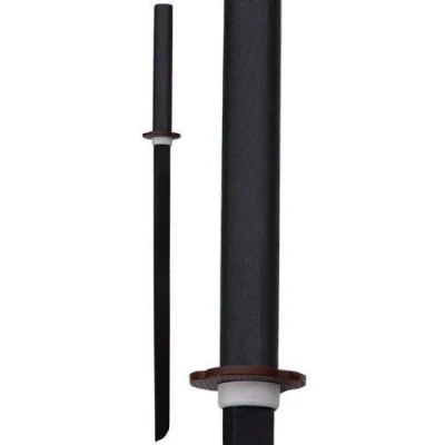 Image of Martial Arts Ninja Black Wooden Bokken