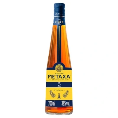 Image of METAXA 5 Stars, The Original Greek Spirit, 70cl