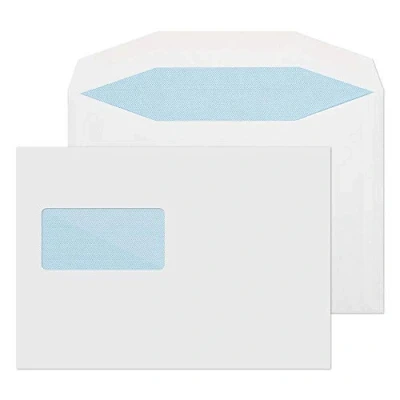 Image of Purely Everyday Mailer Gummed High Window White C5 162X229 90GSM Box of 500