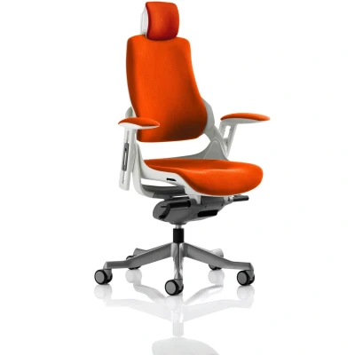 Image of Zure With Headrest Fully Bespoke Colour Tabasco Orange