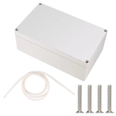 Image of Waterproof IP65 Electronic Junction Box, ABS Plastic Electrical Project Enclosure with Screwdriver 200 * 120 75mm/White