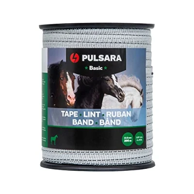 Image of Tape Basic 12,5 mm 200 m White Electric Fencing
