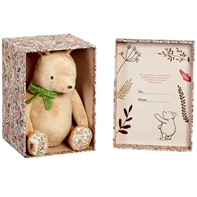 Image of Rainbow Designs Official Winnie the Pooh Always and Forever Bear Soft Toy Teddy For Babies Toddlers, 25cm