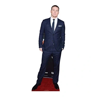 Image of Star Cutouts Ltd CS466 CS446 Channing Tatum Gift Part Decoration Birthday Supplies Movie Cardboard Cutout Amazing Quality Photo Image, Solid, Regular