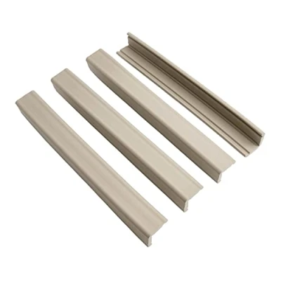 Image of Prince Lionheart Jumbo Edge Guards Impact Absorbing Foam 4 x 18&quot;/45.72cm Lengths Protects Child From Sharp Edges Wipe Clean 3M Tape Easy Fit &amp; Removal Accident Prevention Neutral