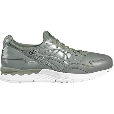 Image of Asics Tiger Gel Lyte V Mens Green Leather (archived) Size UK 6