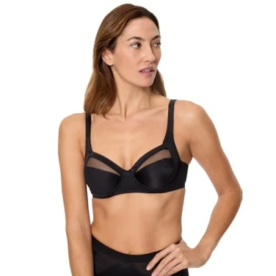 Image of Playtex Bra Woman Perfect Silhouette Underwire x1, Black, 40C