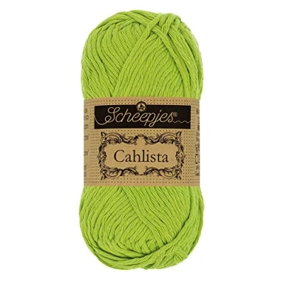 Image of Scheepjes Cahlista 205 Kiwi Yarn 10x50g