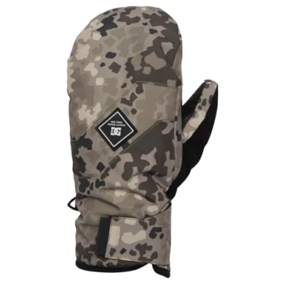 Image of Dcshoes Technical Snowboard/Ski Mittens FRANCHISE MITTEN Men Green M