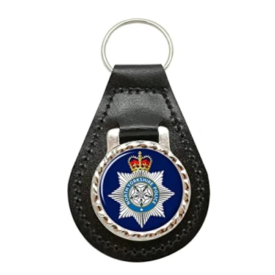 Image of North Yorkshire Police Leather Key Fob