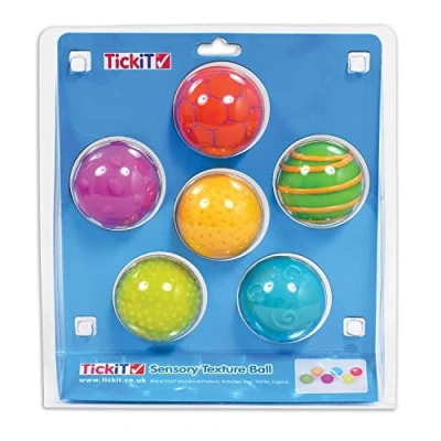 Image of TickiT 74058 Sensory Texture Multi Ball Set of 6