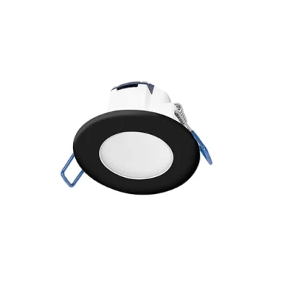 Image of OVIA Scolmore Click Inceptor Pico IP65 Dimmable LED Downlight 4000K Gloss Black