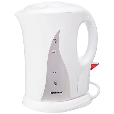 Image of STATUS Denver Water Kettle 1 Litre White DENVERKETTLE