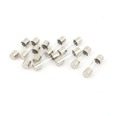 Image of sourcingmap 10Pcs 250V 4A Quick Blow Glass Fuses Fast Acting Tubes 5mm x 20mm