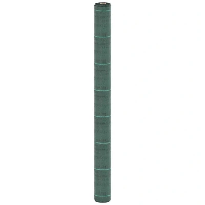 Image of vidaXL Weed Membrane Green 1.5x100 m PP