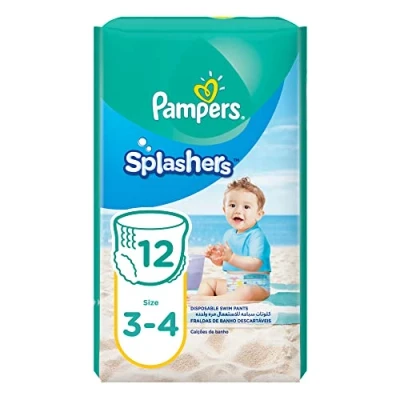 Image of Pampers Splashers Swimming Pants, Size 3 4, 6 12 kg, Carry Pack, Count