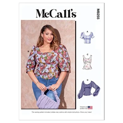 Image of McCalls M8255KK Misses/Plus Size TOP/Vest