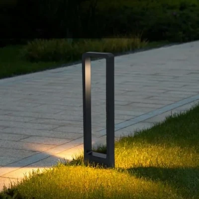 Image of JHBHQKX LED Pathway Lights Outdoor,LED Waterproof Aluminium Garden Stake For Path, Walkway, Driveway, Yard, Patio, Decor Modern Outdoor Bollard Lighting