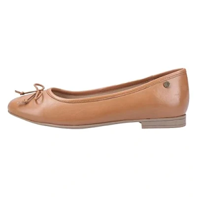 Image of Hush Puppies Women&#039;s Naomi Closed Toe Ballet Flats, Brown (Tan Tan), 7 UK