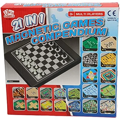 Image of A to Z 8897 21 In 1 Family Games Compendium Comendium, Various