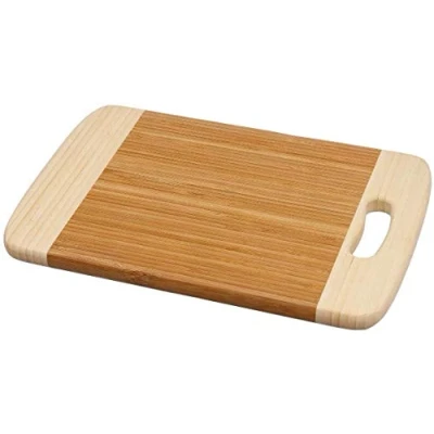 Image of 1 x chopping board made of 100% bamboo wood durable and resistant (30 20 cm)