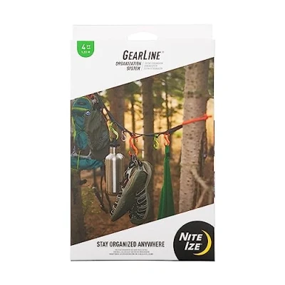 Image of Nite Ize Unisex&#039;s Gear Line Organization System, Assorted, 4 ft