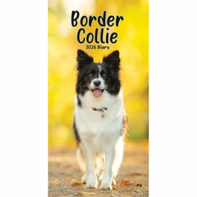 Image of Border Collies Slim Diary 2026