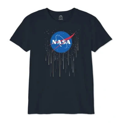 Image of Nasa Boy&#039;s Bonasadts084 T Shirt, Navy Blue, 8 Years