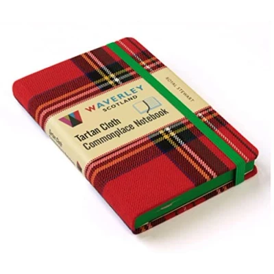 Image of Royal Stewart Notebook: Waverley Genuine Scottish Tartan Notebook