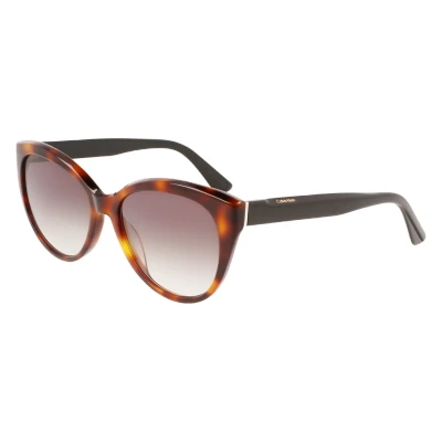 Image of Calvin Klein Sunglasses, Women&#039;s, Size: 57, Black