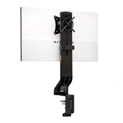 Image of Kensington Monitor Arm with Vesa Mount Space Saving Small for One Screen Height Adjustable Settings, Single Home Office, Black (K55512WW)