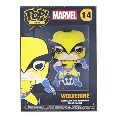 Image of Funko Pop!Pins Marvel X Men Wolverine with Chase (Styles May Vary)