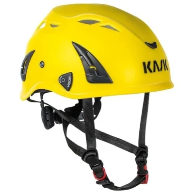 Image of KASK SUPERPLASMA AQ SAFETY HELMET YELLOW